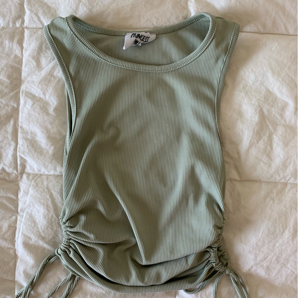 Princess Polly Side-Tie cropped tank top